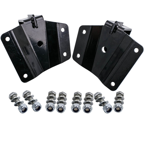 Lowering Kit 2" Rear Axle Drop Hangers Fit for Chevrolet Chevy GMC 1500 Pickup 2WD 1999-2006