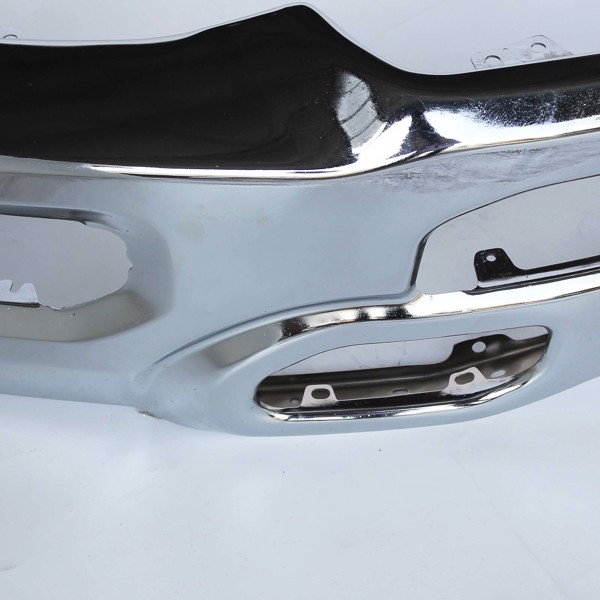 Chrome - Steel Front Bumper Face Bar for 2019 2020 2021 2022 RAM 1500 Pickup