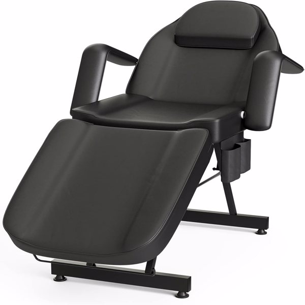 Tattoo Chair, Spa Facial Chair, Adjustable Lash Chair Esthetician Bed for Professional Facial Lash Beauty Treatment