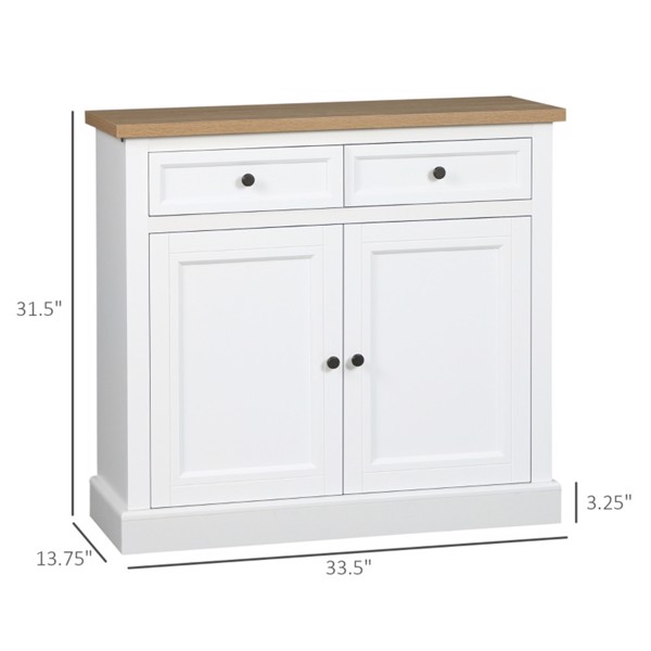 Kitchen Cabinet-white (Swiship-Ship)（Prohibited by WalMart）