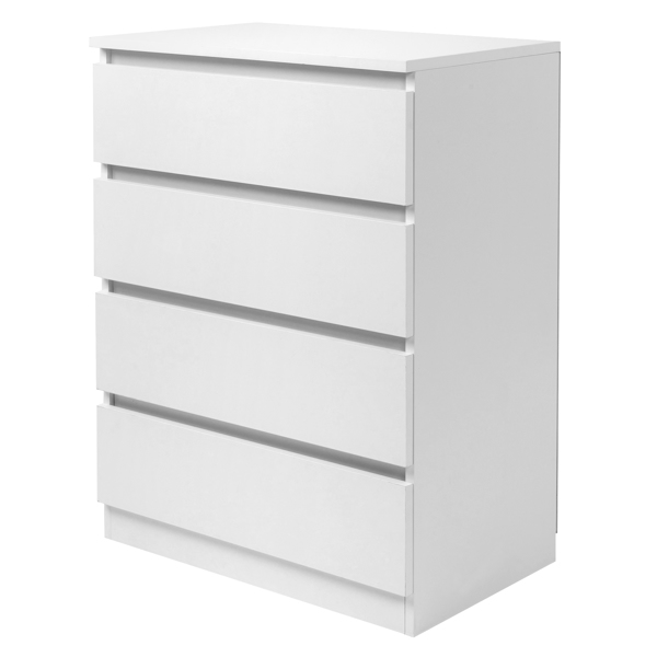 [FCH] Wood Simple 4-Drawer Dresser White