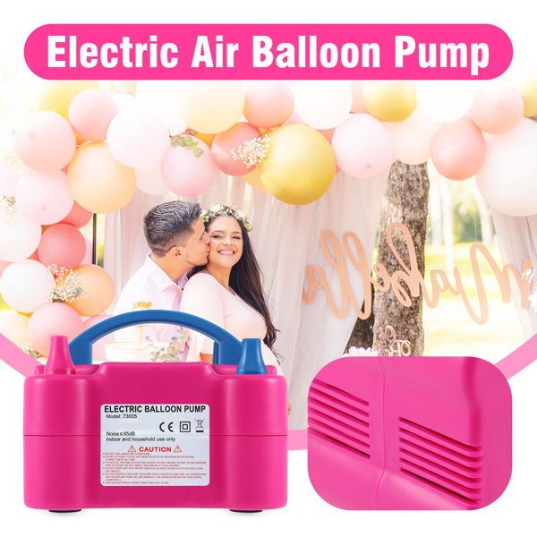600W Ballonpumpe Elektrische Ballonaufblasgerät Aufblasgerät für Luftballons DE【No Shipping On Weekends, Order With Caution】
