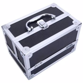 Portable travel makeup box cosmetics box with mirror can be folded to storage box （it isn\\'t able to ship on weekend）