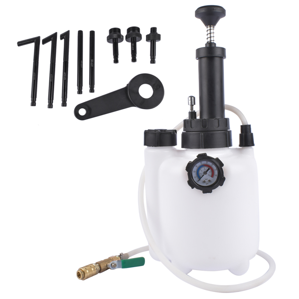 3L Transmission Oil Filling Tool System Fluid Pump Manual with ATF Adaptors Kit