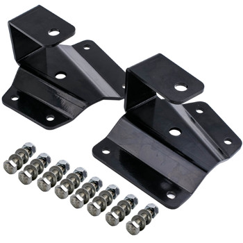 Lowering Kit 2\\" Rear Axle Drop Hangers Fit for Chevrolet Chevy GMC 1500 Pickup 2WD 1999-2006