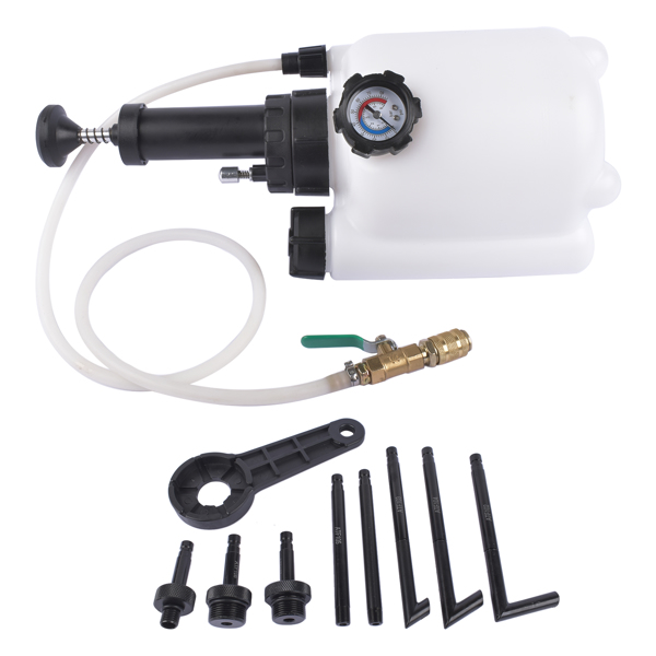 3L Transmission Oil Filling Tool System Fluid Pump Manual with ATF Adaptors Kit