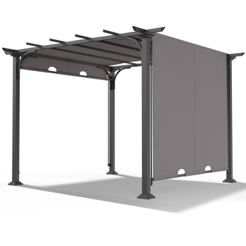 10\\'X10\\' Outdoor Pergola GREY