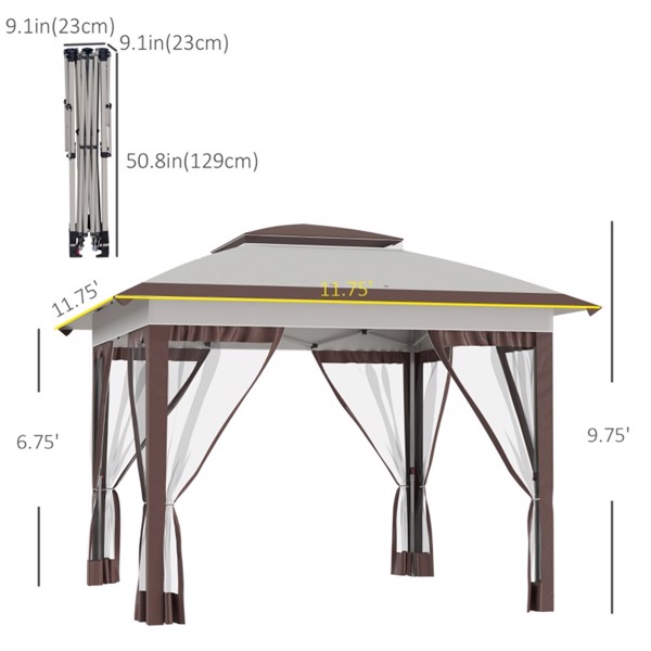 Pop Up Canopy Tent (Swiship-Ship)（Prohibited by WalMart）