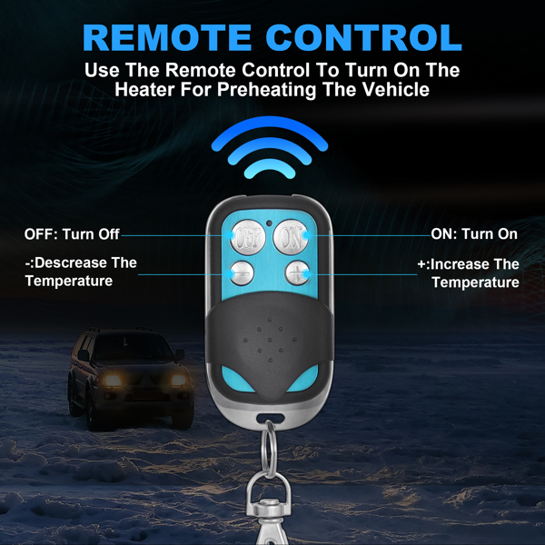 5KW 12V 24V Air Diesel Heater LCD Monitor Remote Thermostat Car Van【No Shipping On Weekends, Order With Caution】