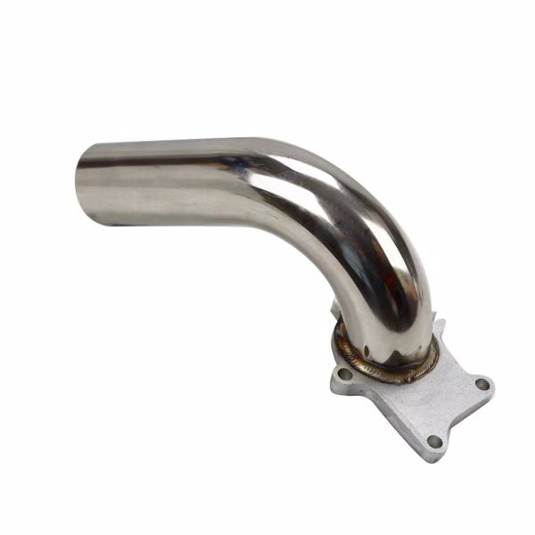 Universal Exhaust Downpipe 2.5" T3/T4 MT001130（Temu prohibits sales）(No support for returns without reason)（Amazon prohibits sales）