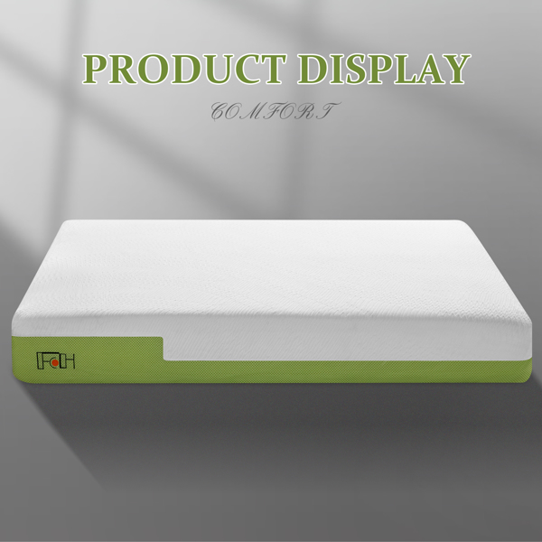 12 Inch Gel Memory Foam Mattress for Cool Sleep, Pressure Relieving, Matrress-in-a-Box, Twin Size