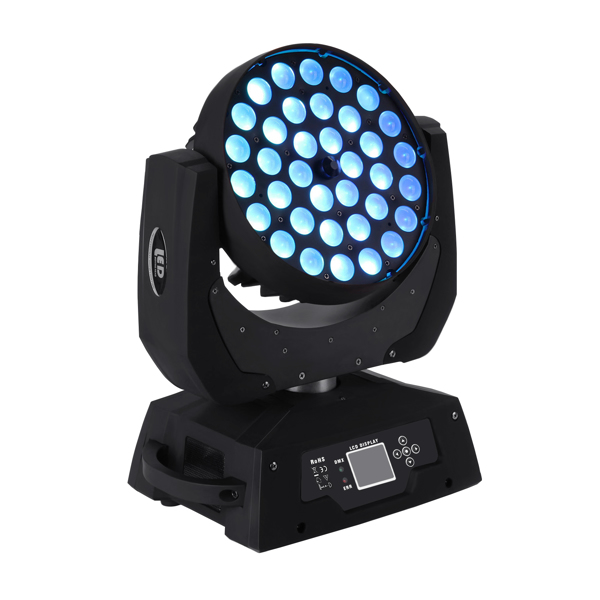 36X10W RGBW 4in1 Zoom Moving Head Wash Stage Light DMX 16CH 360W DJ Disco Party【No Shipping On Weekends, Order With Caution】