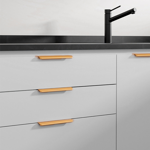 200MM Hidden Cabinet Handles Alloy Kitchen Cupboard Pulls Drawer Hardware Knobs