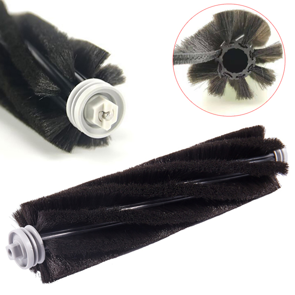 适用于小米、石头、小瓦扫地机配件的可拆卸主刷 黑色(周末不发货)-2