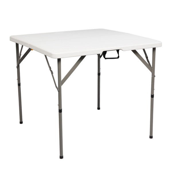 34" Blow Molding Foldable Square Table