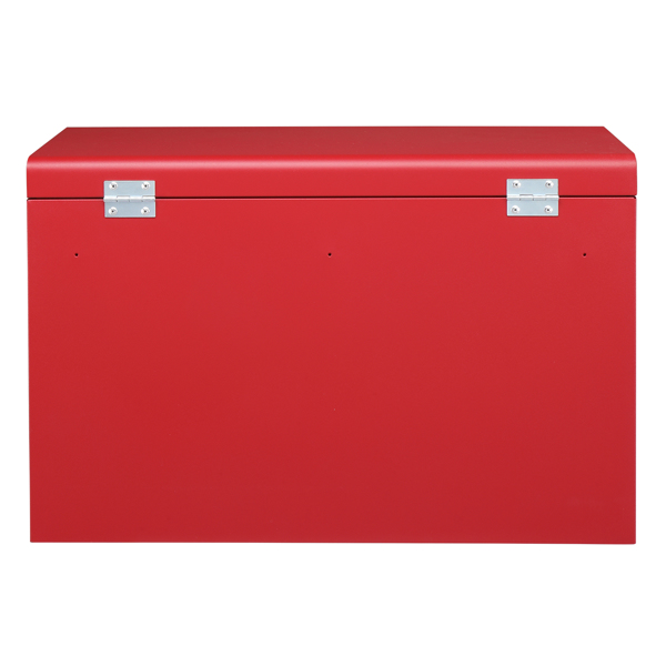 Steel maintenance tool cart cabinet 5 drawers with lock 330lb red