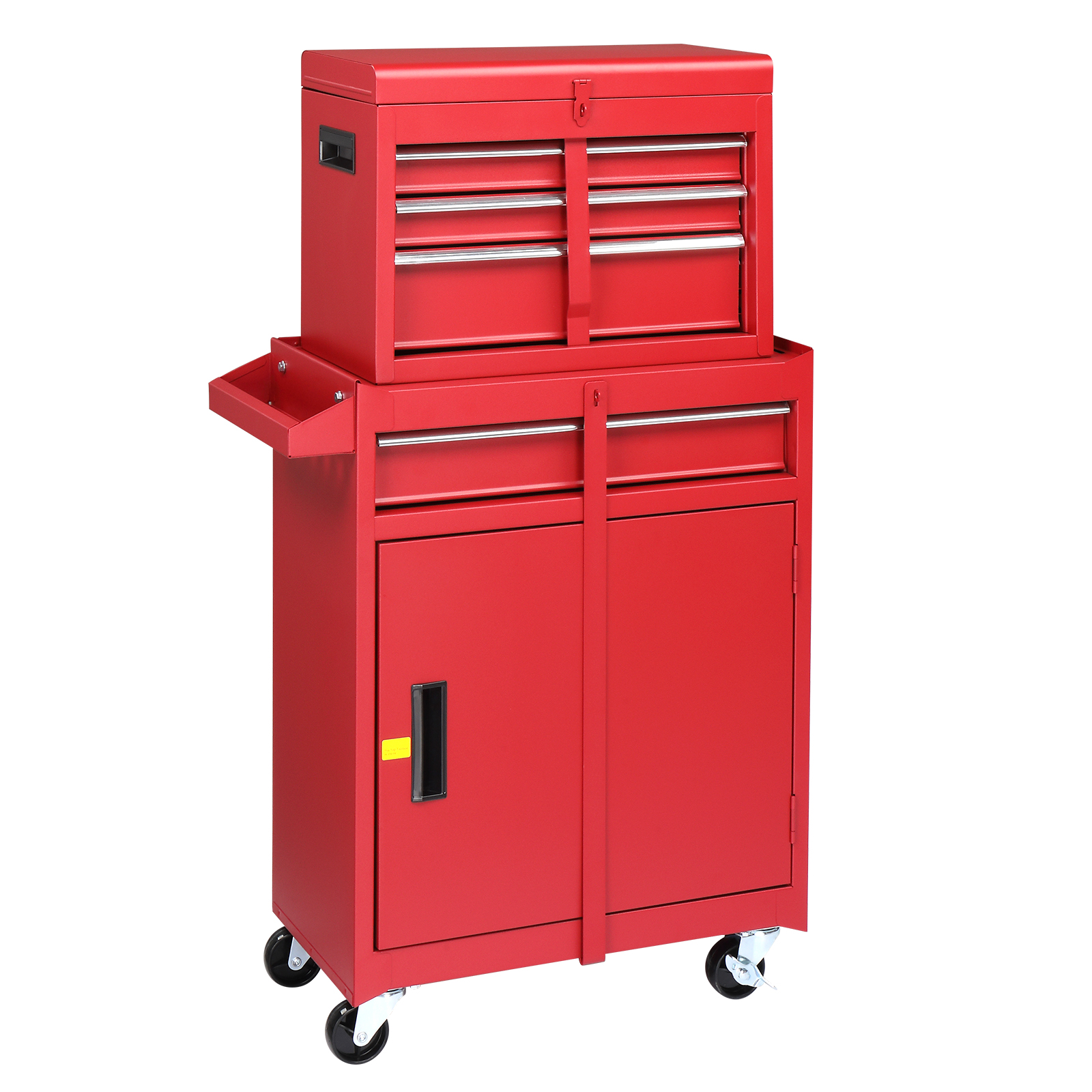 Repair tool cart Red view 5