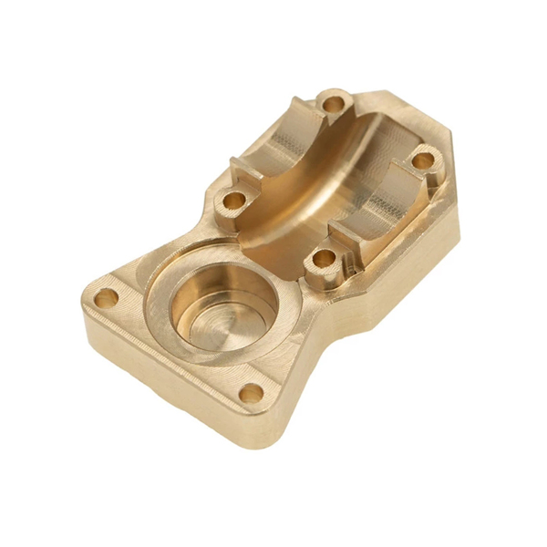 Front Rear Brass Diff Cover Counterweight For Axial SCX24 AXI90081 1/24 RC Car
