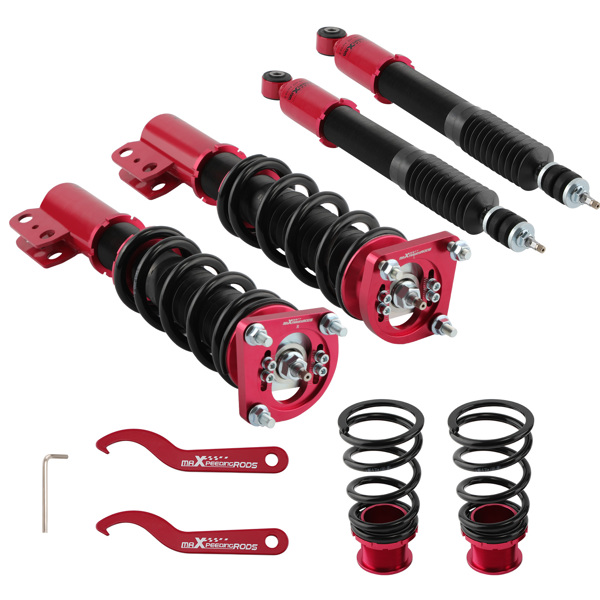 Coilovers Shocks Struts 24-Way Damper Suspension Kit for Ford Mustang 4th Convertible/Coupe 1994-2004