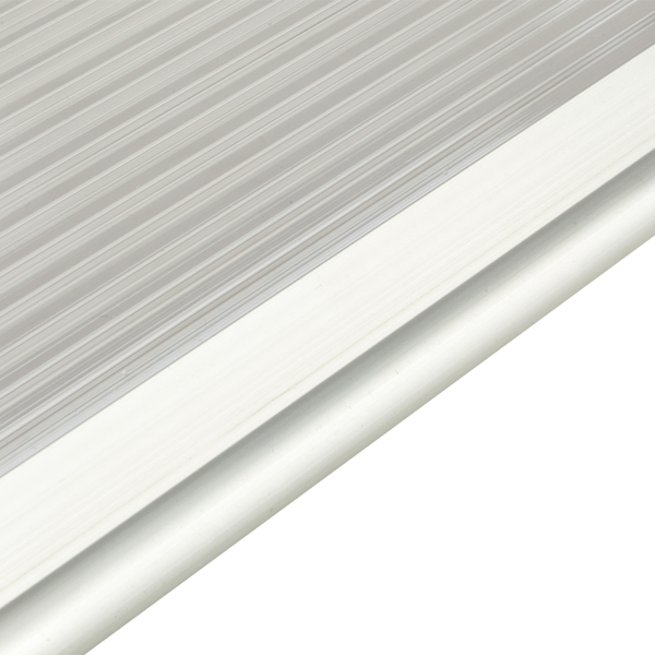 HT-100 x 80 Household Application Door & Window Rain Cover Eaves Canopy White & Gray Bracket