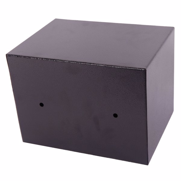 Mini Wall-in Style Electronic Code Metal Steel Box Safe Case 17EF Black