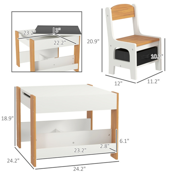  Kids Table and Chair (Swiship-Ship)（Prohibited by WalMart）