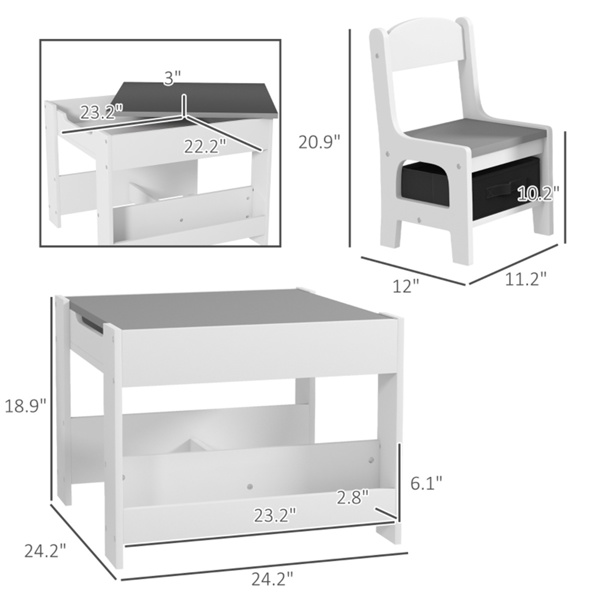  Kids Table and Chair (Swiship-Ship)（Prohibited by WalMart）