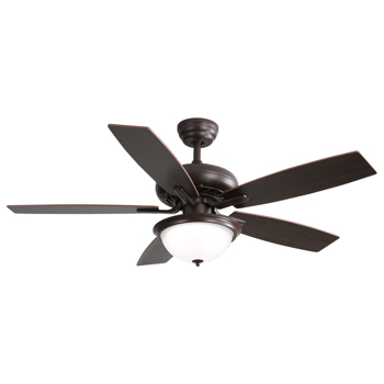 52 Inch Indoor Crystal Ceiling Fan With 3 Speed Wind 5 Plywood Blades Remote Control AC Motor With Light[Unable to ship on weekends, please place orders with caution]