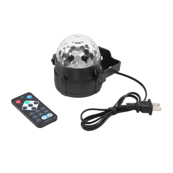 RGB Strobe LED Disco Party Lights DJ Dance Ball <b style=\\'color:red\\'>Light</b> Sound Activated KTV Lamp【No Shipping