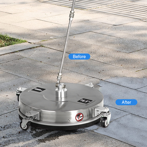 4000PSI 16.5“ 洗地 高压清洗机 不锈钢底盘-9