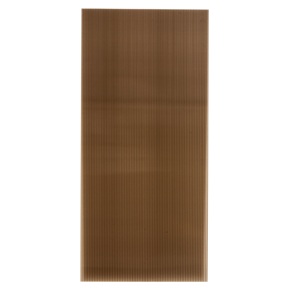 HT-300 x 100 Household Application Door & Window Rain Cover Eaves Brown Board & Black Holder