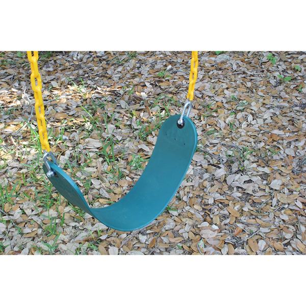 EVA+ Iron Swing + Hanging basket swing combination Green Baby Swing 