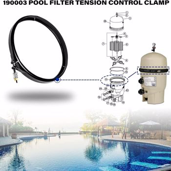 For Pentair 190003 Filter Tank Tension Control Clamp Kit Replacement Pool Filter
