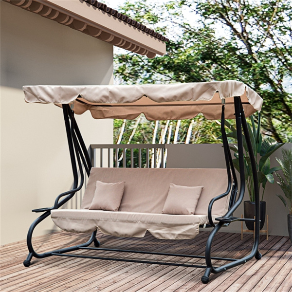 Outdoor Patio Swing Chair (Swiship ship)（ Prohibited by WalMart ）