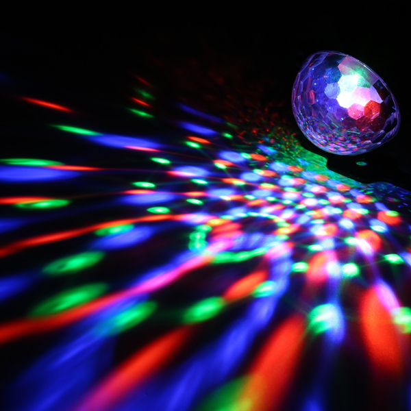 RGB Strobe LED Disco Party Lights DJ Dance Ball Light Sound Activated KTV Lamp【No Shipping On Weekends, Order With Caution