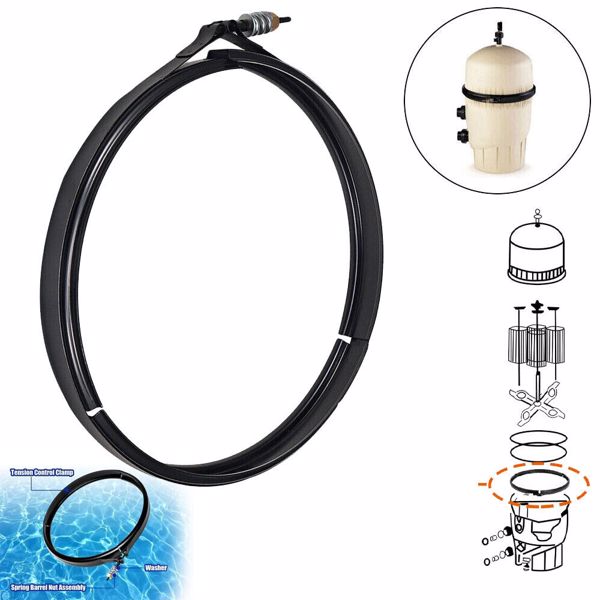 For Pentair 190003 Filter Tank Tension Control Clamp Kit Replacement Pool Filter