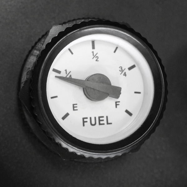 50 gallon portable fuel dispenser set in black and gray