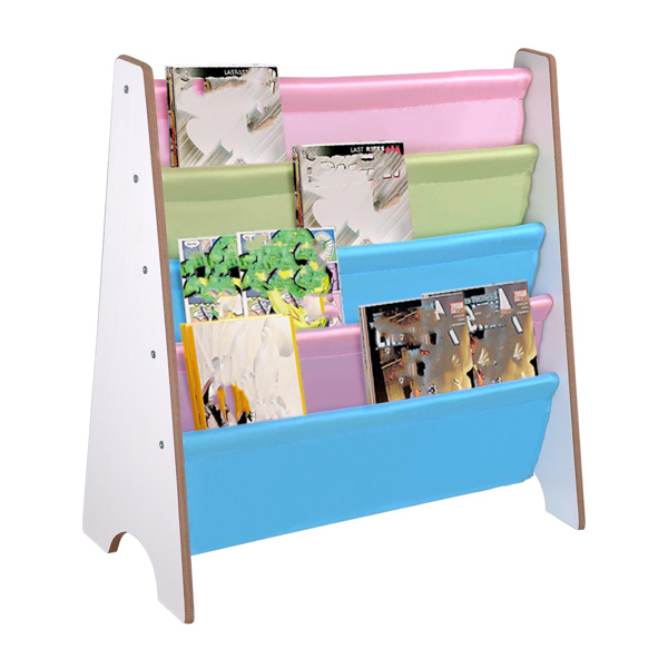 Kids Sling Bookshelf, Magazine/Book Rack,Book Organizer（No shipment on weekends）