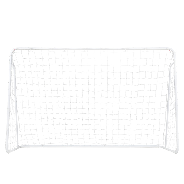 8' x 5' Soccer Goal Training Set with Net Buckles Ground Nail Football Sports