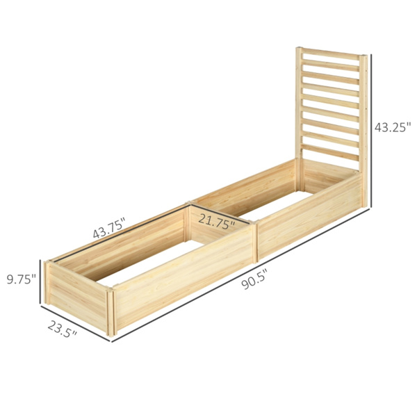 Wooden Planter、Flower shelf,Wood Planter Box