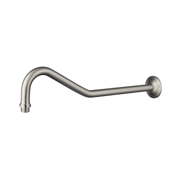 Shower Parts Shower Arms 17.3 in. Shower Arm in Stainless 