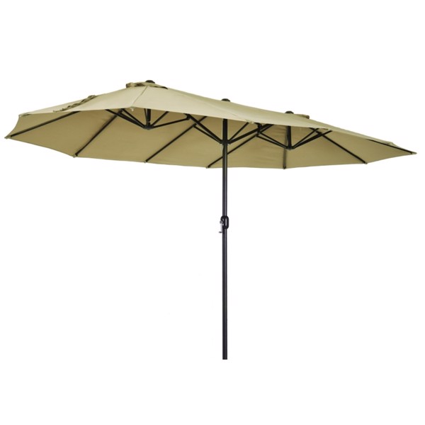 Outdoor beach umbrella/Double-Sided Market Umbrella  ( Amazon Shipping)（Prohibited by WalMart）