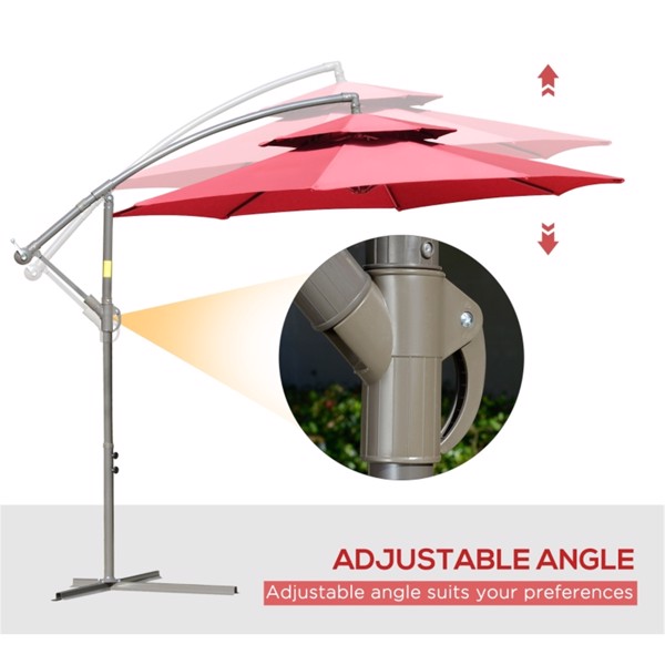 Outdoor beach umbrella/ Market Umbrella  ( Amazon Shipping)（Prohibited by WalMart）