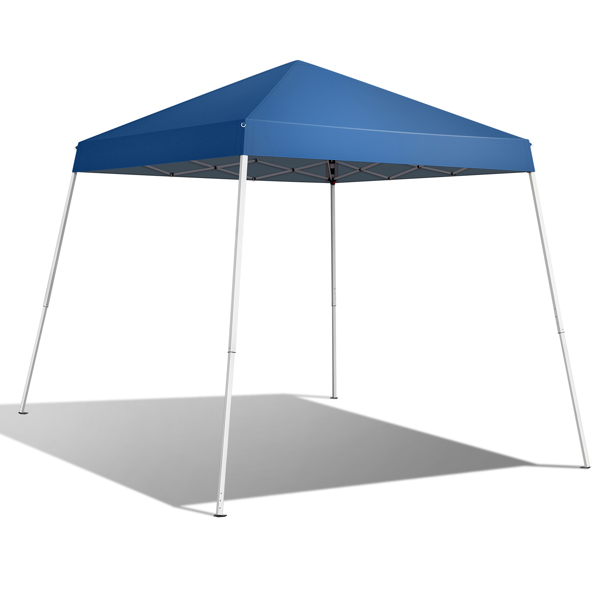 2.4 x 2.4m Portable Home Use Waterproof Folding Tent Blue