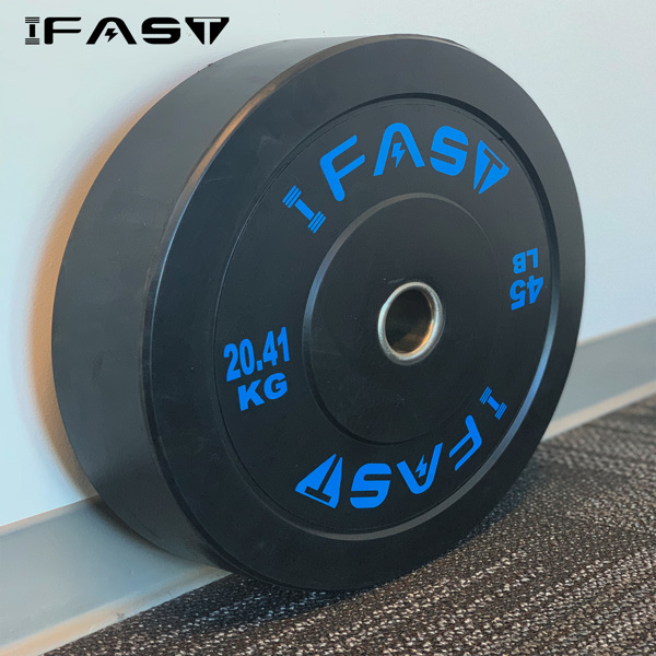 Weight Plates, Rubber Bumper Plates, 2 Inch Steel Insert 45lb Bundle Options Available for Home Gym Strength Training, Weightlifting, Weight Bench Press and Workout