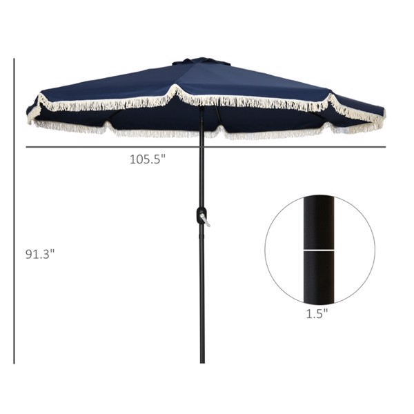 Outdoor beach umbrella / Sun Umbrella  ( Amazon Shipping)（Prohibited by WalMart）