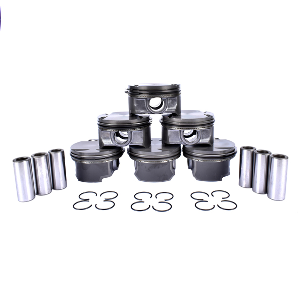 6pcs 84.00mm Pistons & Rings Set For BMW E46 E39 E60 E83 E85 M54B25 11257512526