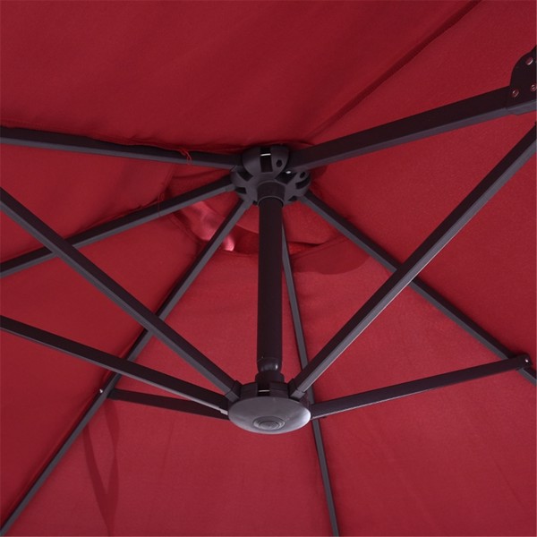 Outdoor beach umbrella/Double-Sided Market Umbrella  ( Amazon Shipping)（Prohibited by WalMart）