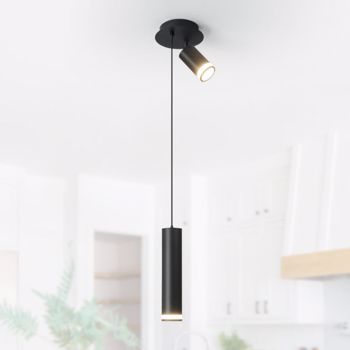 Angelina 2 - <b style=\\'color:red\\'>Light</b> Cylinder Linear LED Pendant[No Bulb][Unable to ship on weekends, please place