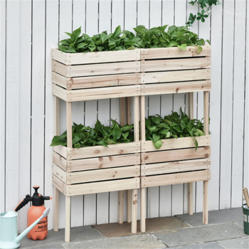 Wooden Planter、Flower shelf,Wood Planter Box